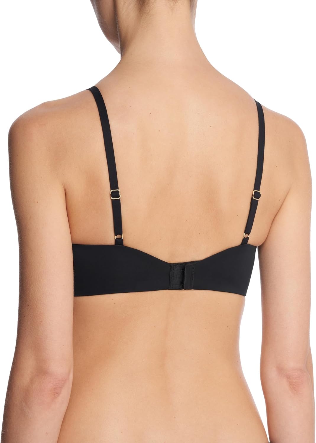Natori Women's Simply Lace Padded Plunge Underwire Bra 721323, Black, 30DD