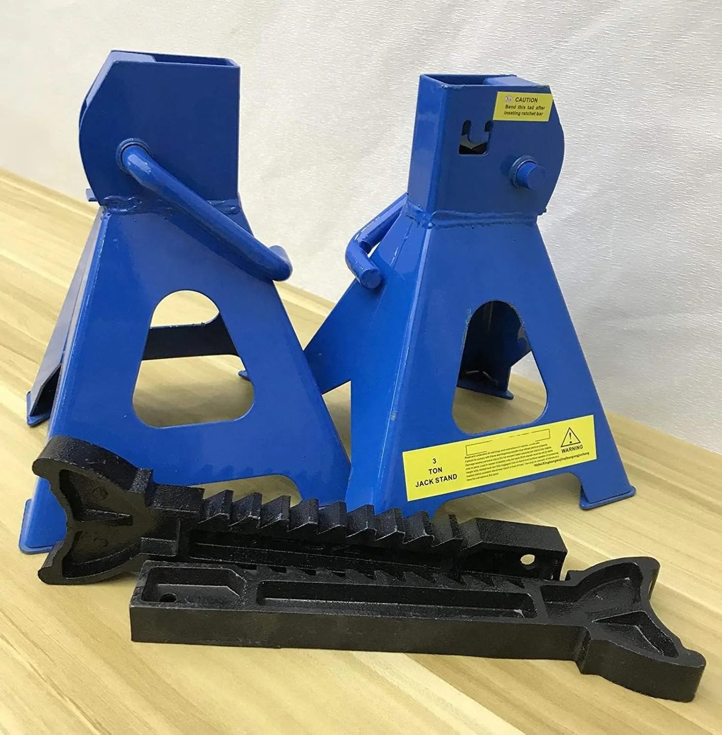 nożycowy lewarek 3-tonowe stojaki na oś Solidny podnośnik 29–43 cm, 2 sztuki
