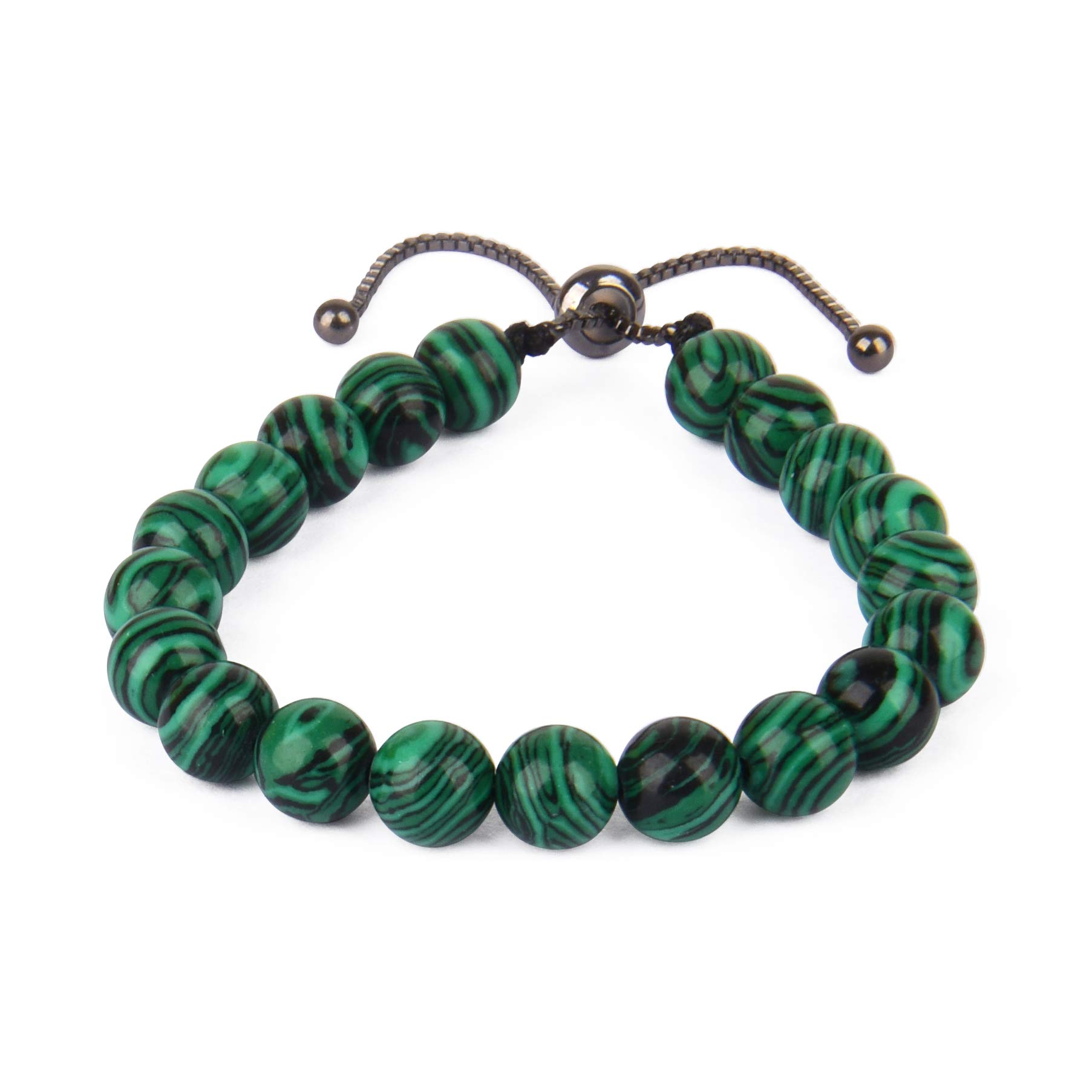 Believe London New Gemstone Healing Chakra Bracelet Anxiety Crystal Natural Stone Men Women Stress Relief Reiki Yoga Diffuser Semi Precious