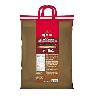 Royal Chef's Secret Basmati Rice - Premium Extra Long Grain White Rice, 20 lb Bag
