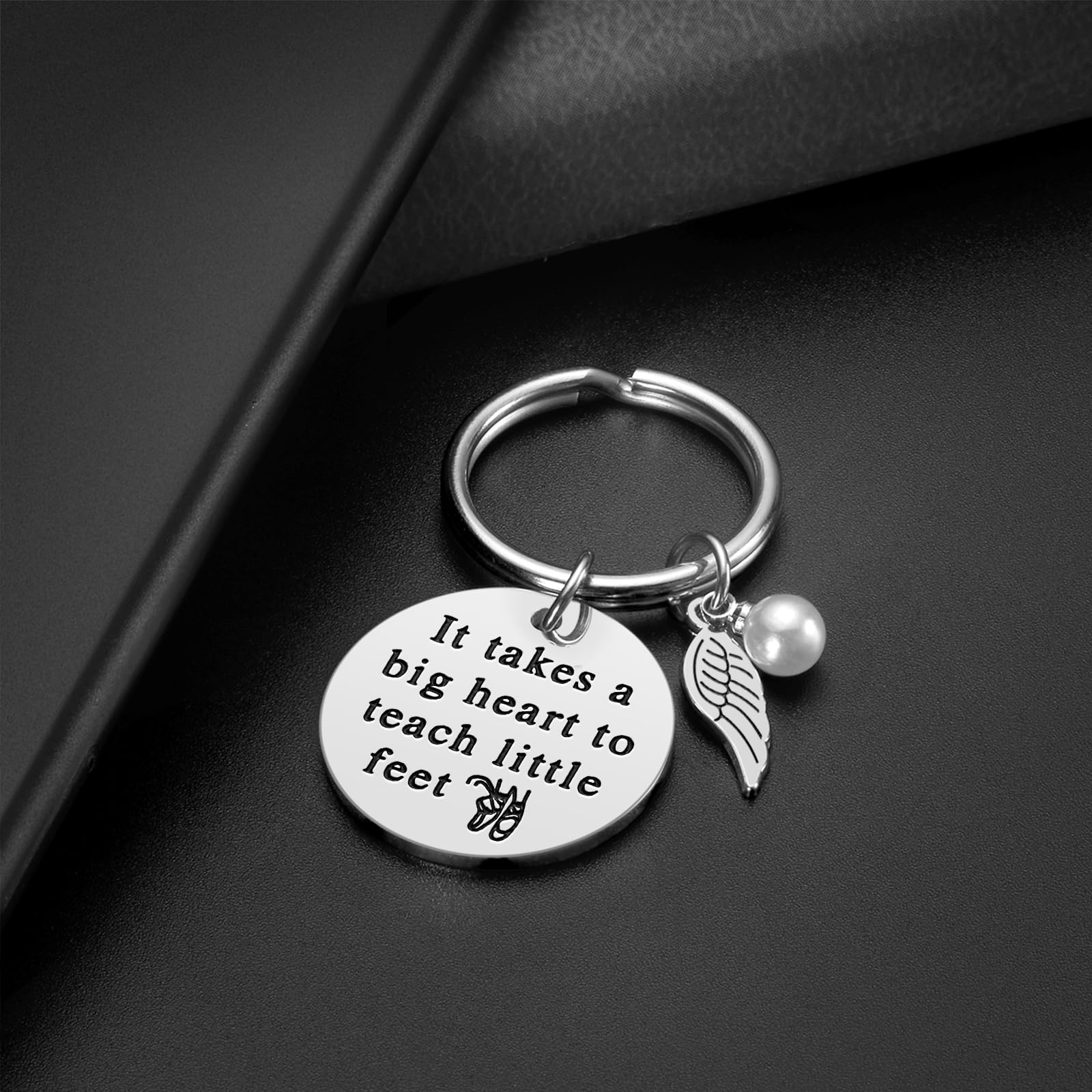 Lcbulu Dance Teacher Appreciation Gifts - Dancer Gifts for Women Ballet Shoe Keychain for Dance Teachers