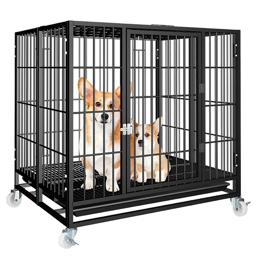 Amazon.co.jp: 犬用ケージ 小型犬ペット犬のケージ、テディ