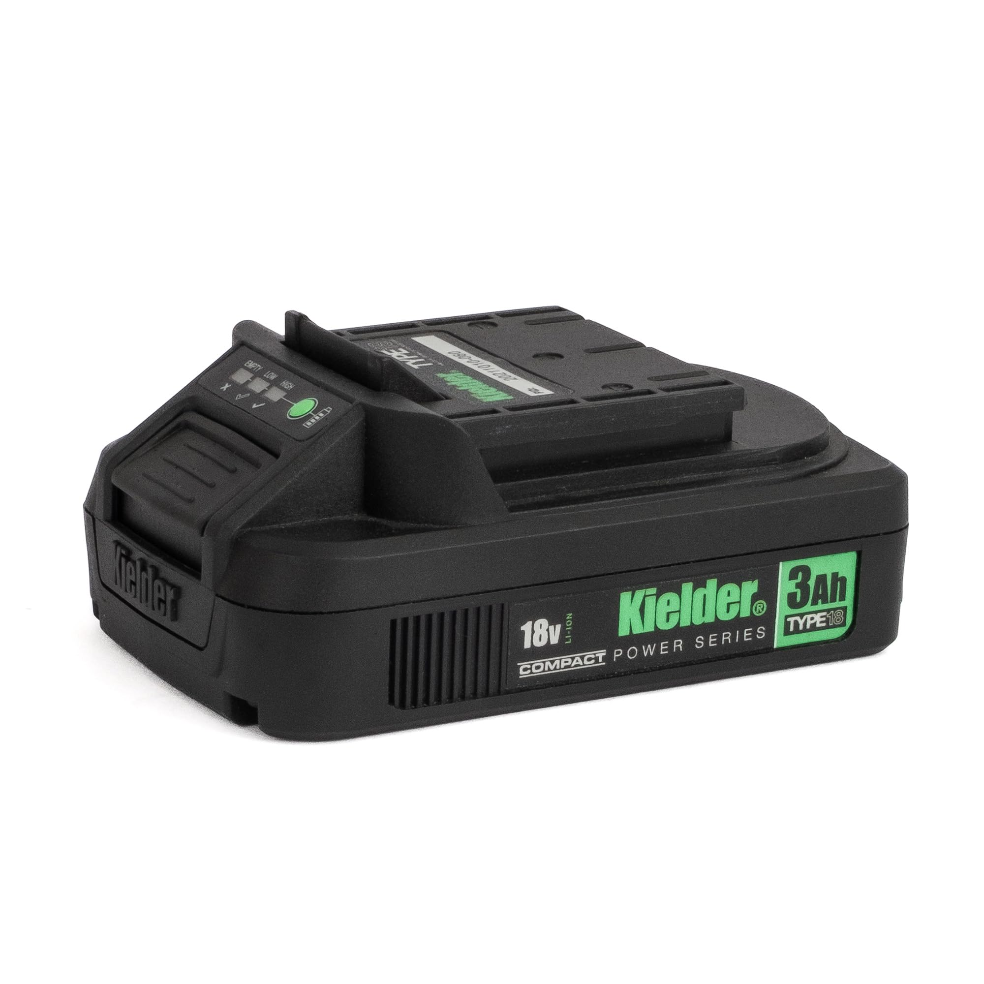 Kielder KWT-003-23 TYPE18 - Batteria compatta agli ioni di litio da 18 V, 3,0 Ah