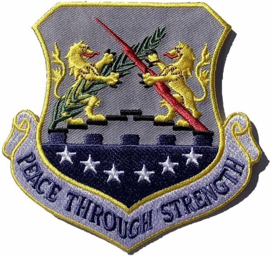 Peace Through Strength 100th Bombardment Wing Patch – Plastic Backing