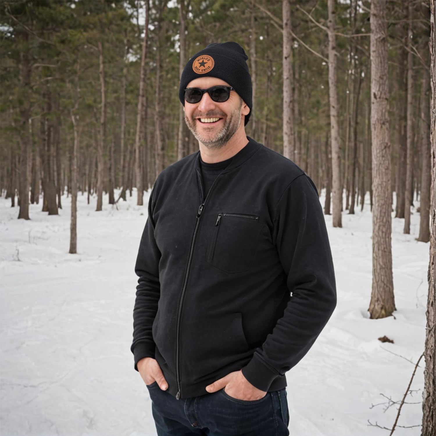 Uncle Gifts for Men Best Uncle Ever Hat - Image 5