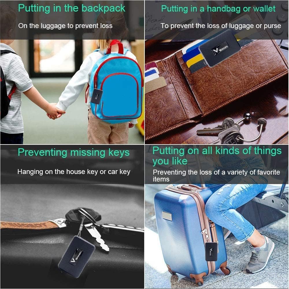Micro GPS Tracker, Mini GPS magnético, Seguimiento antirobo en Tiempo Real, trazador GPS para Bolso de Mano, Bolsa de Equipaje de Gran sensibilidad, Finder posicionamiento multimodo