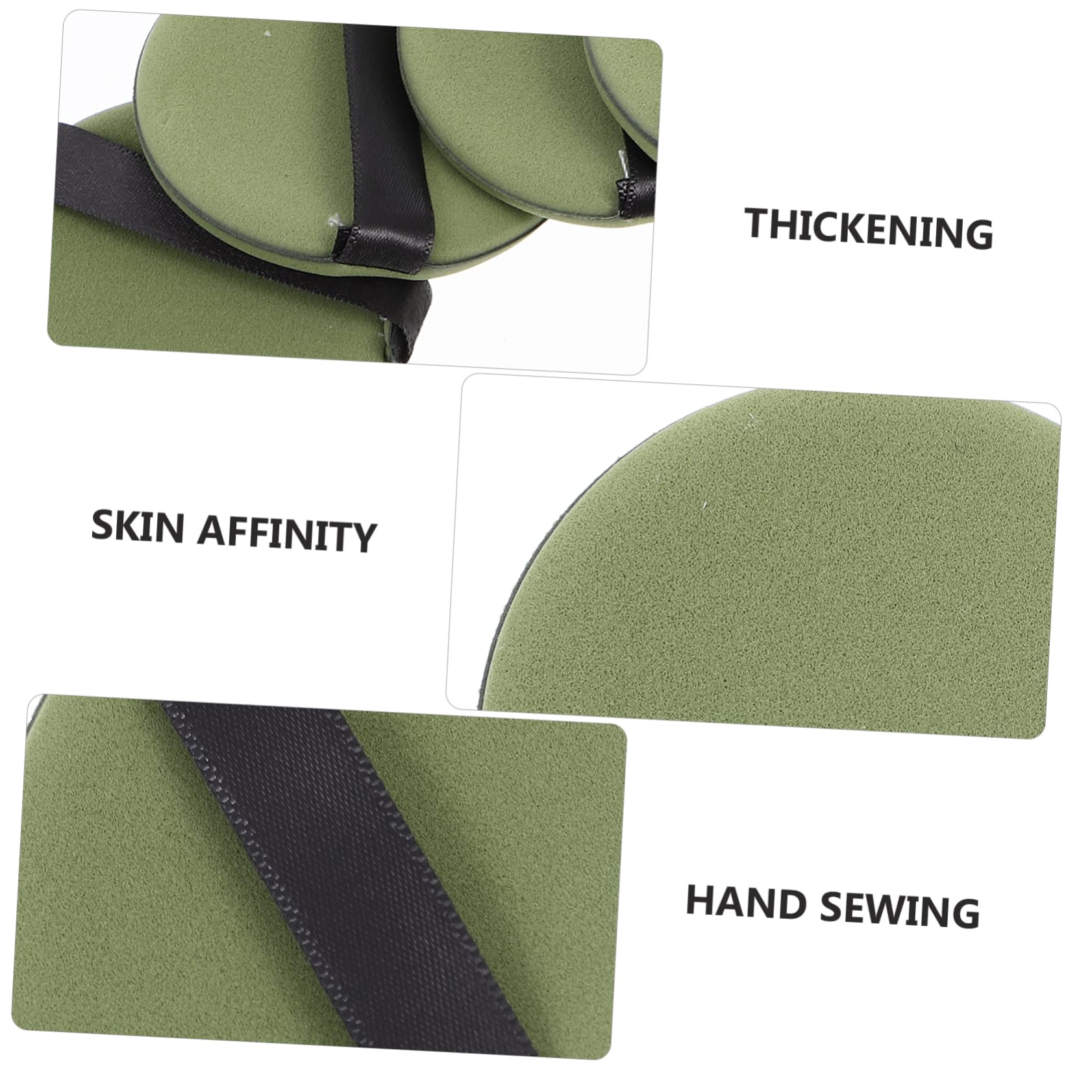 WOFASHPURET 12pcs Makeup Puff Soft Foundation Puff for Pressed Powder Wet Dry Use Gentle and Comfortable for Daily Professional Makeup