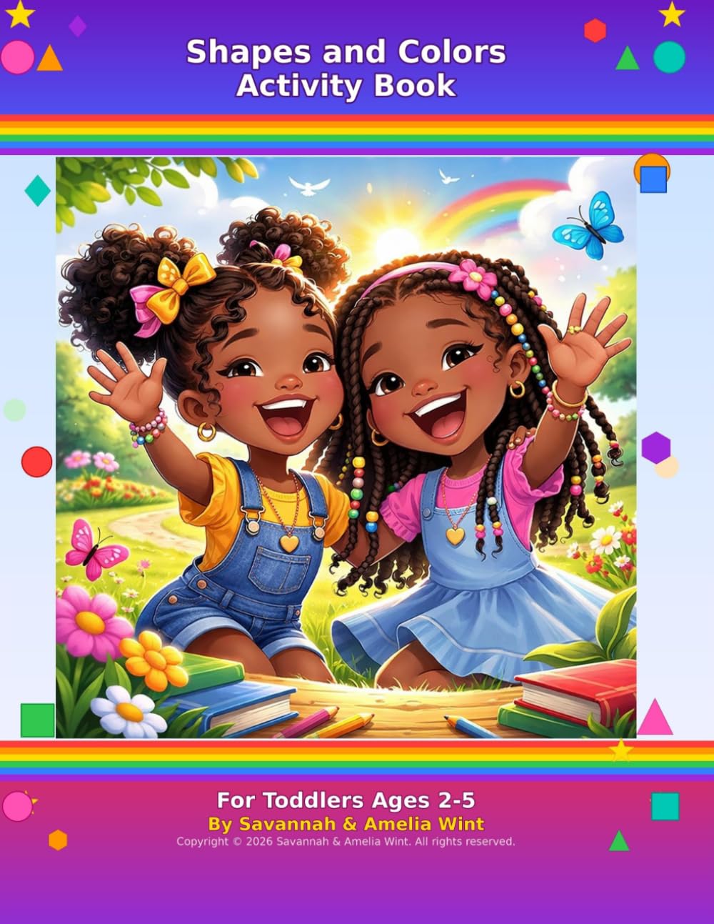 My First Shapes and Colors: Activity Book for Toddlers