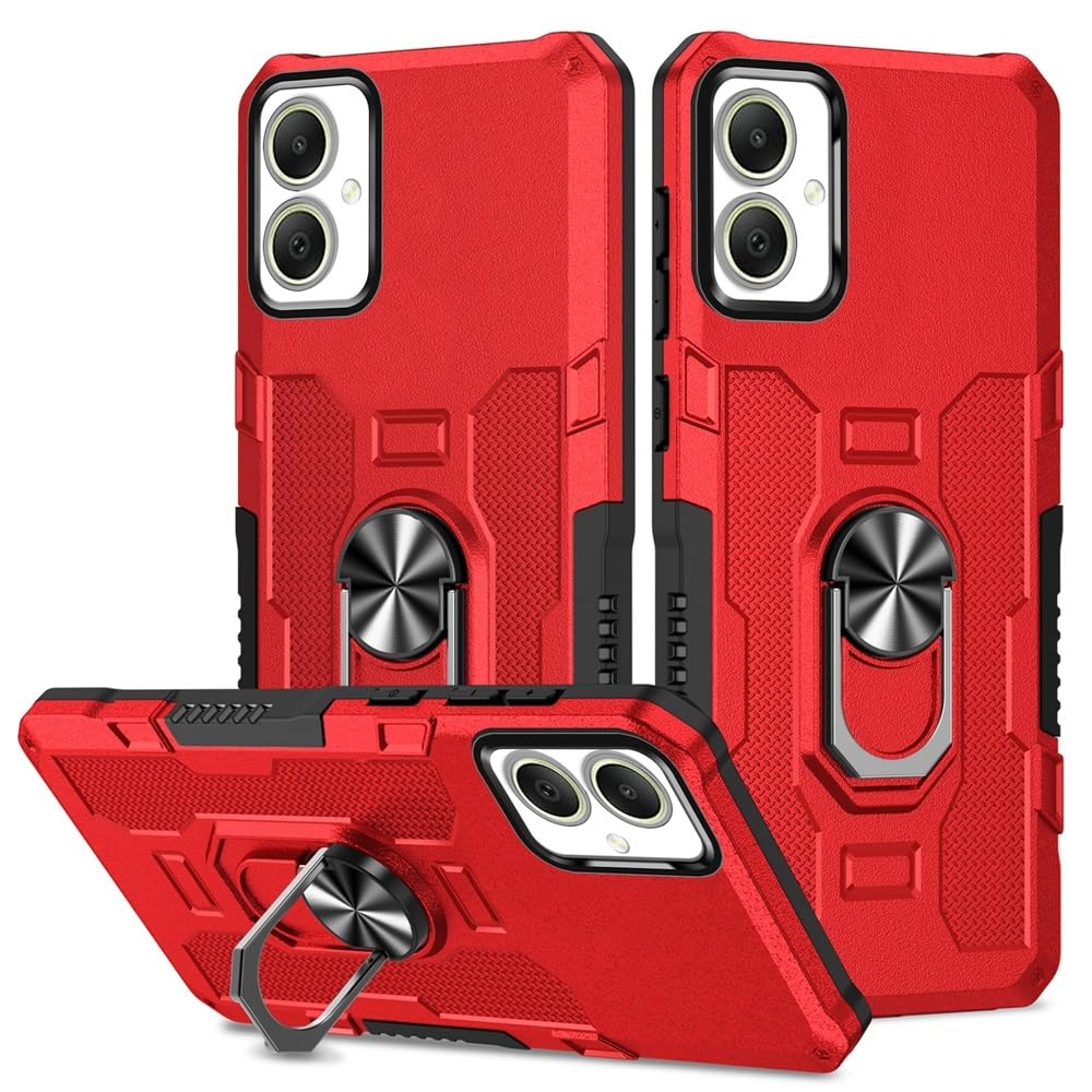Coque Samsung Galaxy A05 anti-chute avec anneau de support PC rigide - 8