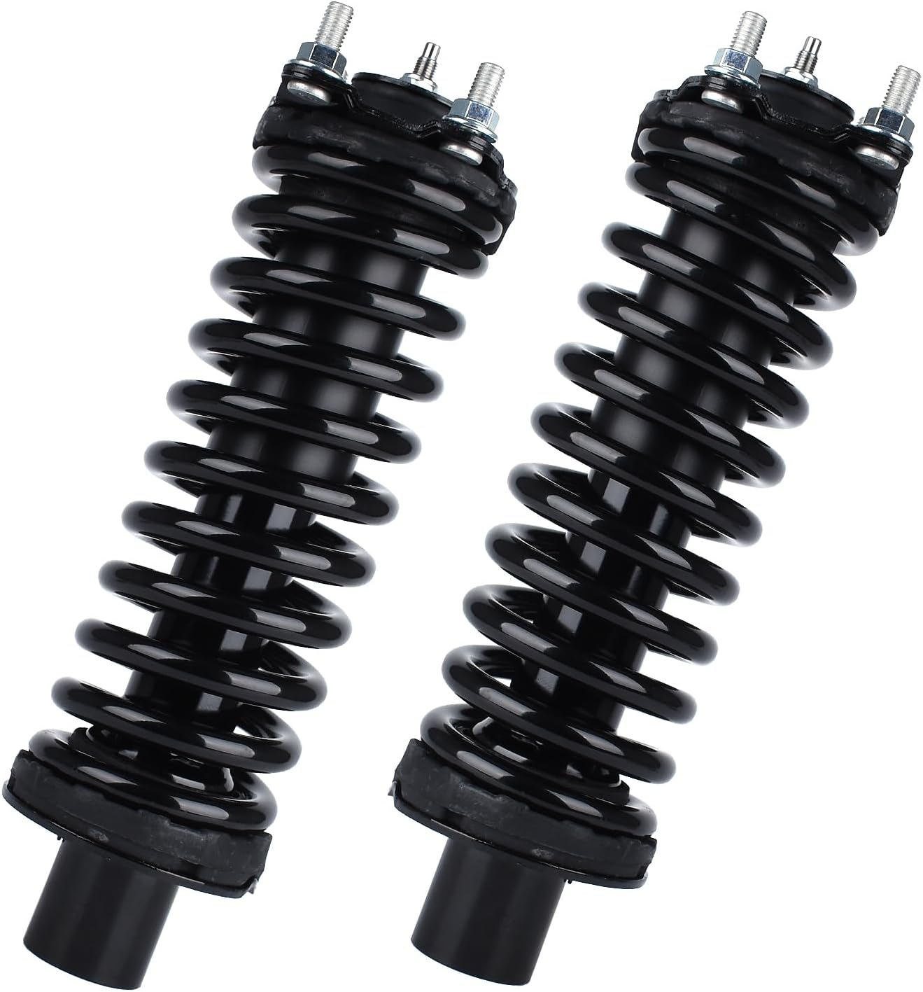 KUSATEC Front Pair Complete Struts Shock Absorber fit for 2007-2011 Dodge Nitro, 2002-2012 Jeep Liberty; 171577L 171577R Left/Right Struts with Coil Spring Assemblies