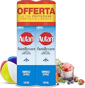 Autan Family Care Vapo Spray Antizanzare - 2 Confezioni Da 100ml, Protezione 4 Ore - Foto 10