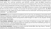 Vista 7 de Allmax Nutrition 100 Glutamina micronizada pura 2, 20 lbs, 35.2 onzas