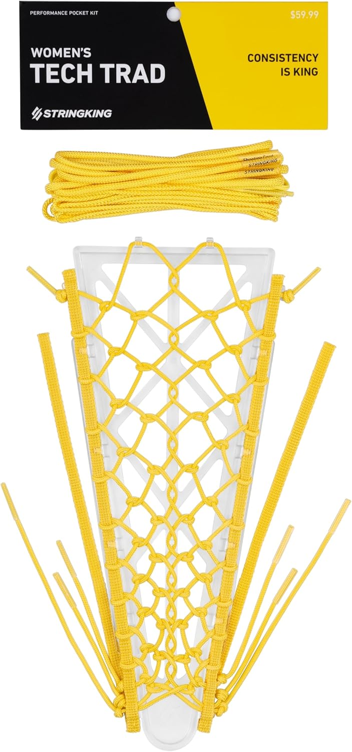 StringKing Women’s Tech Trad Lacrosse Pocket Complete Kit