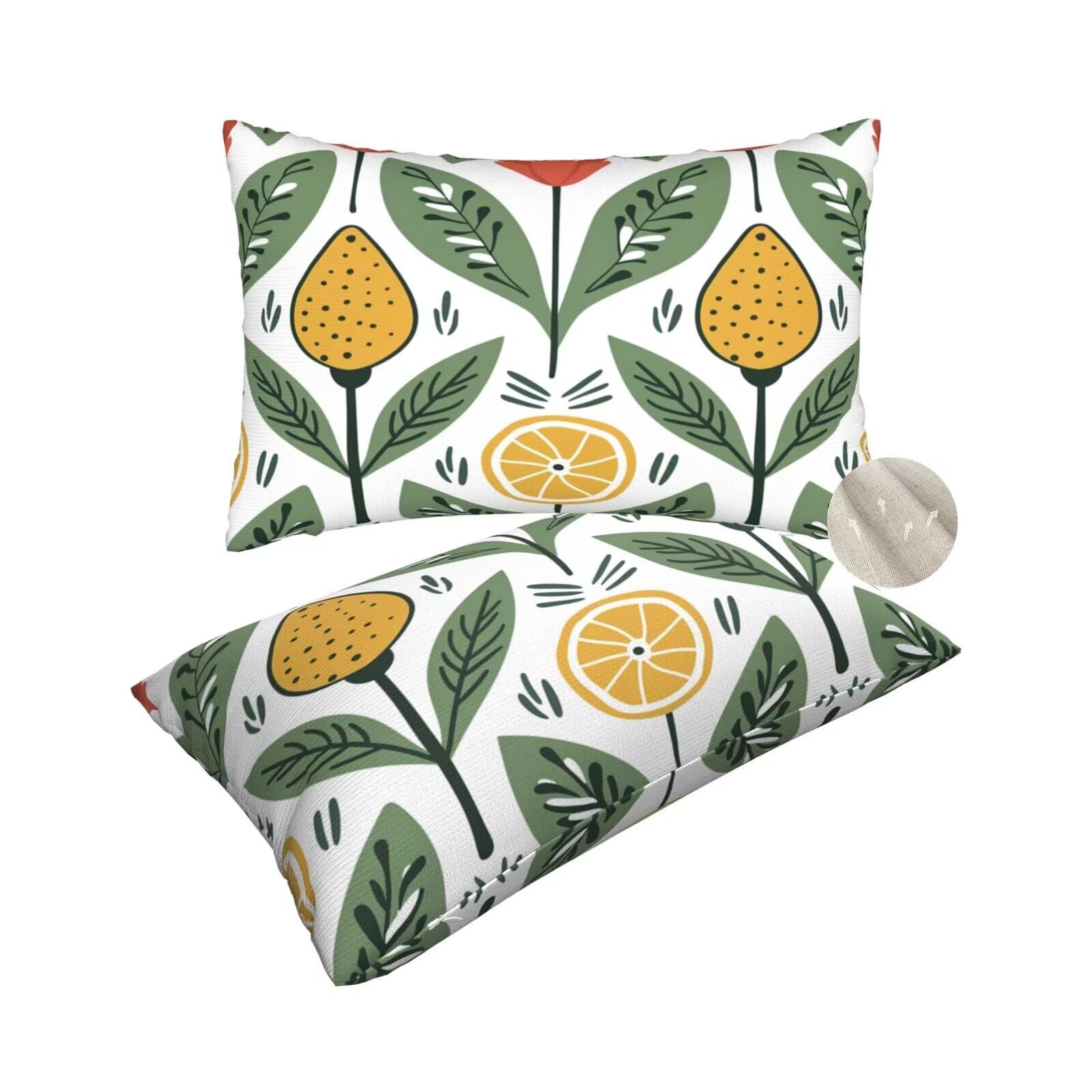 Coussins décoratifs maison lot de 2 housses idée cadeau salon