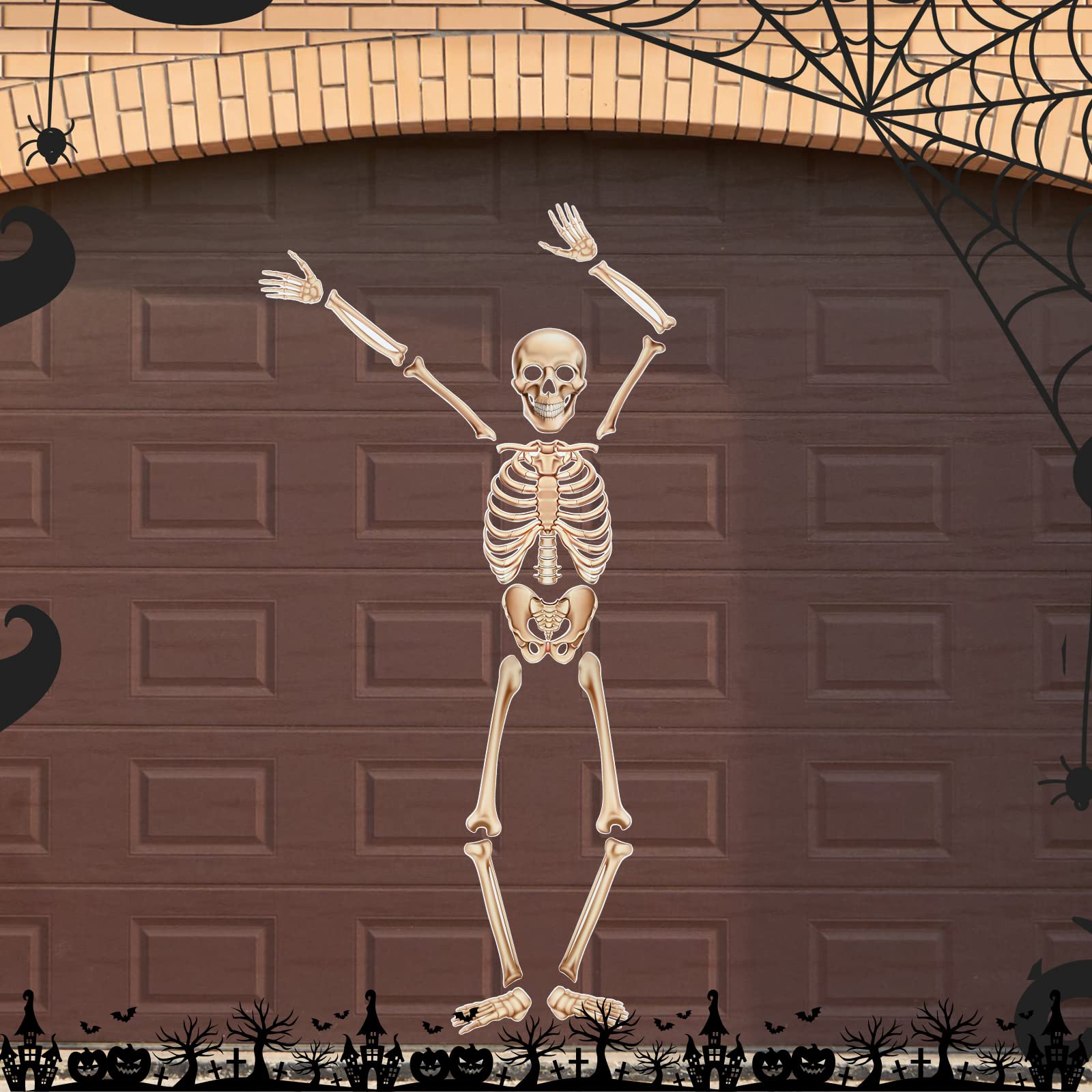 Amazon.com: Konohan Skeleton Garage Door Magnets - 57 Inch