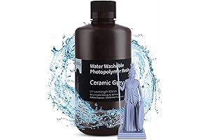 Elegoo Water Washable Resin - Rapid Resin 405nm LCD UV-Curing Resin for Precise 3D Printing