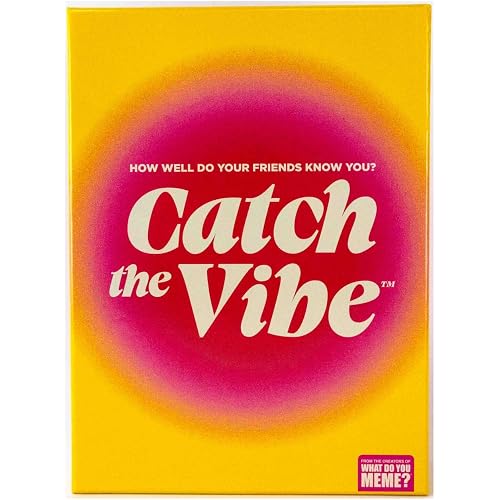 Catch The Vibe: The Adult Party Game that Tests How Well You Know Your Friends, for Teens