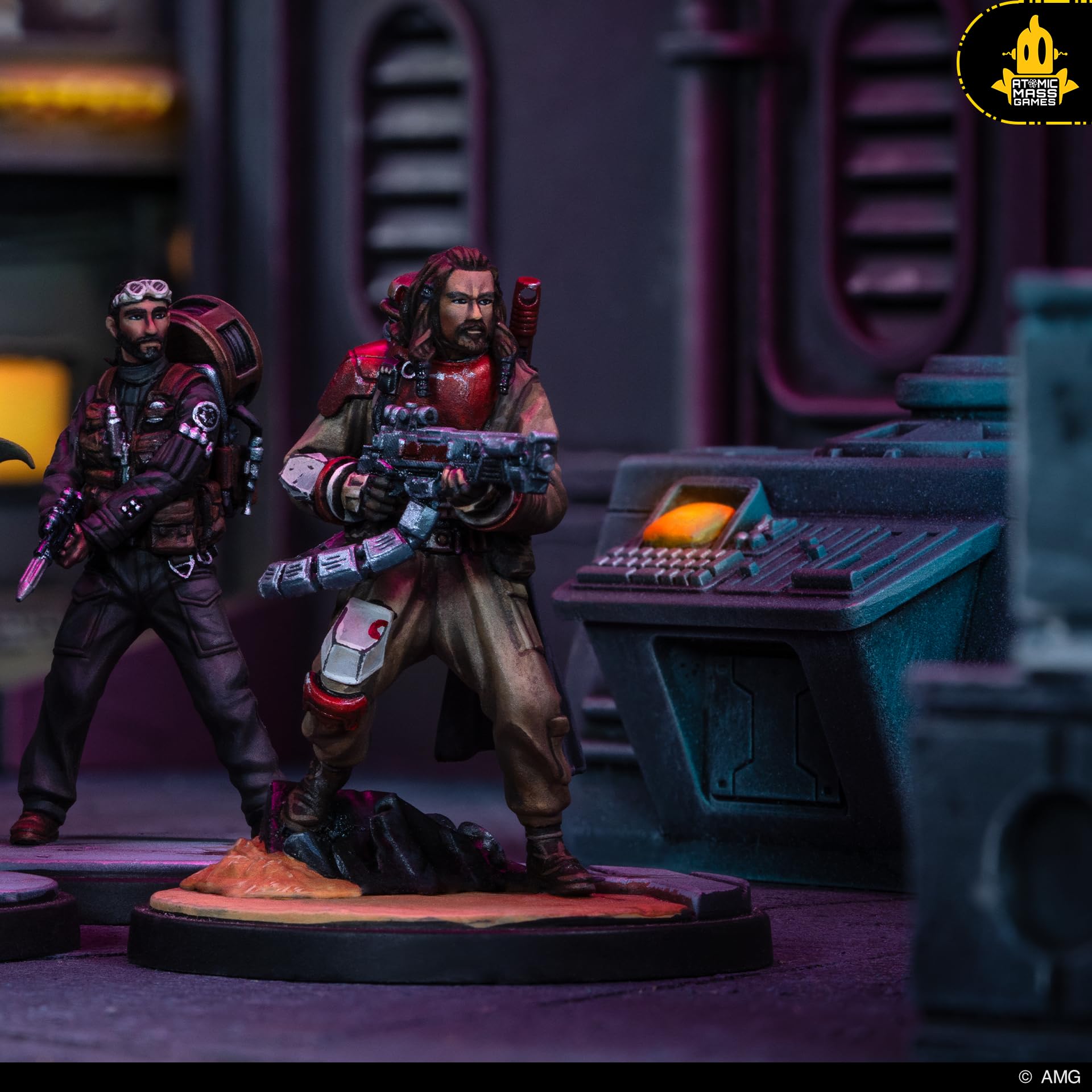 Asmodee | Star Wars Shatterpoint: This is Rogue One | Rozszerzenie gry miniaturowej | Wiek 14+ | 2 graczy | Czas gry ponad 90 minut