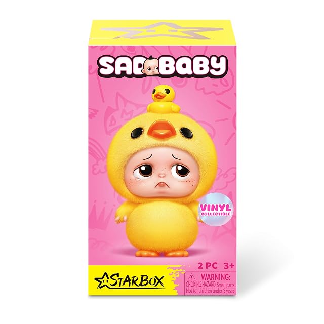 Foto 8 de 8 de Sad Baby Starbox Animals Series 1 Mystery Blind Box Collectible de ZURU