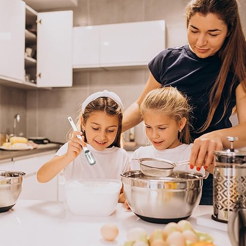 Miniatura 7 de 1 cucharadita de acero inoxidable individual cuchara medidora de 0.2 fl oz cucharadita rectangular individual cucharadita (1 cucharadita  0.2 fl oz