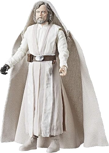 Star Wars 2017 The Black Series Figura de acción de Luke Skywalker (maestro Jedi) El último Jedi 3.75 pulgadas