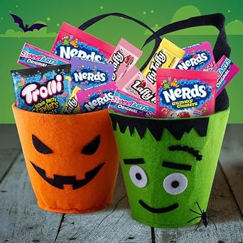 SweeTARTS Assorted Halloween Trick or Treat Candy, Ghost Goodies, 100ct Bag