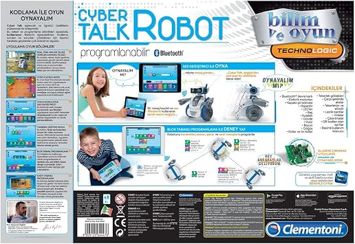 Clementoni Robotics Laboratory - Cyber Talk Robot Toy