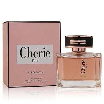 AFLUXE Cherie Paris W-FC Eau de Parfum, Long Lasting Fresh Floral Fruity Perfume, Crisp Clean Ladies Fragrance, 3.4 fl oz 100 ml
