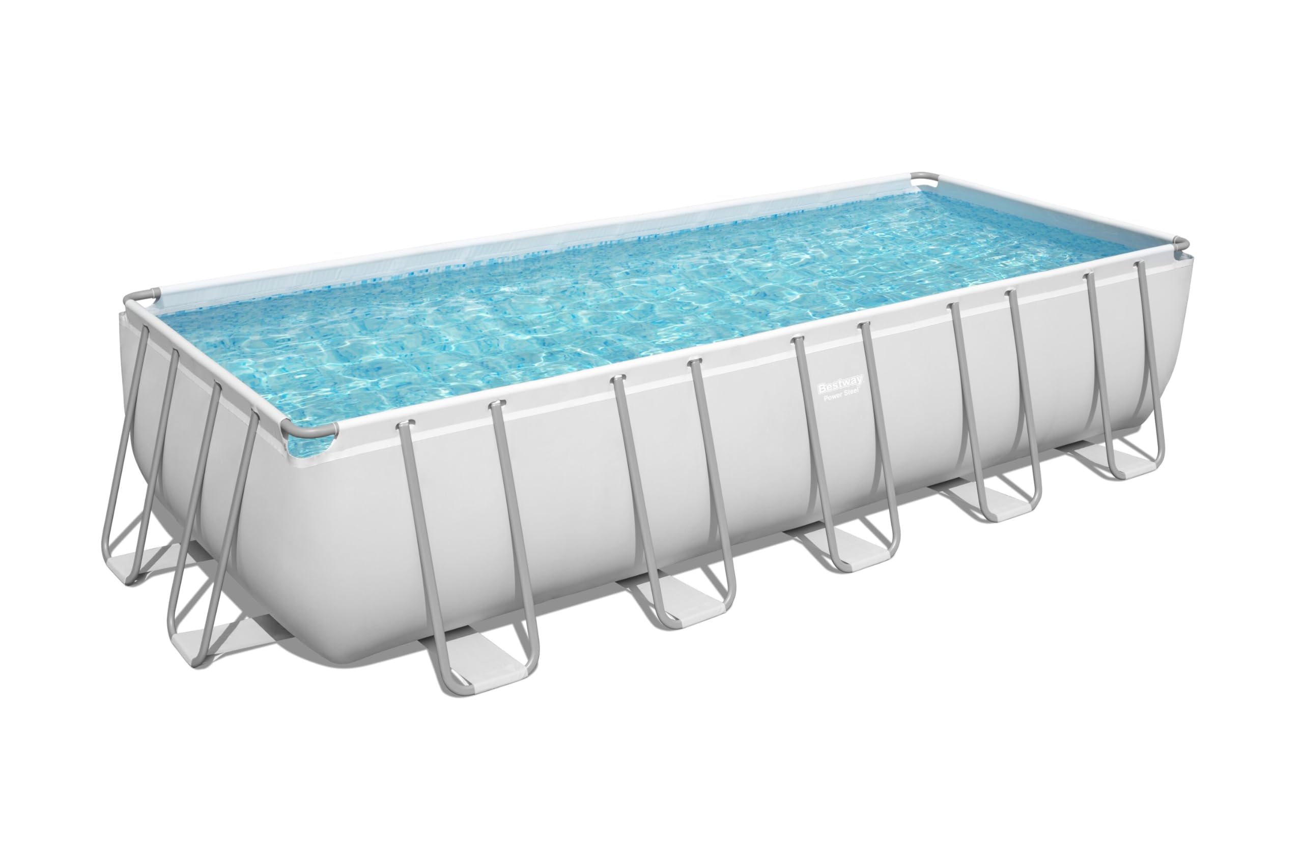 Bestway Power Steel™ 21' x 9' x 52" Rectangular Pool Set