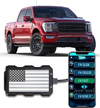 Throttle Response Controller for Ford F-150 Trucks 2011-2025 8th/9th Gen Fits XL, XLT, STX, King Ranch, Lariat, Limited, Platinum, Harley Davidson, Raptor 2.7L 3.0L 3.3L | FT18