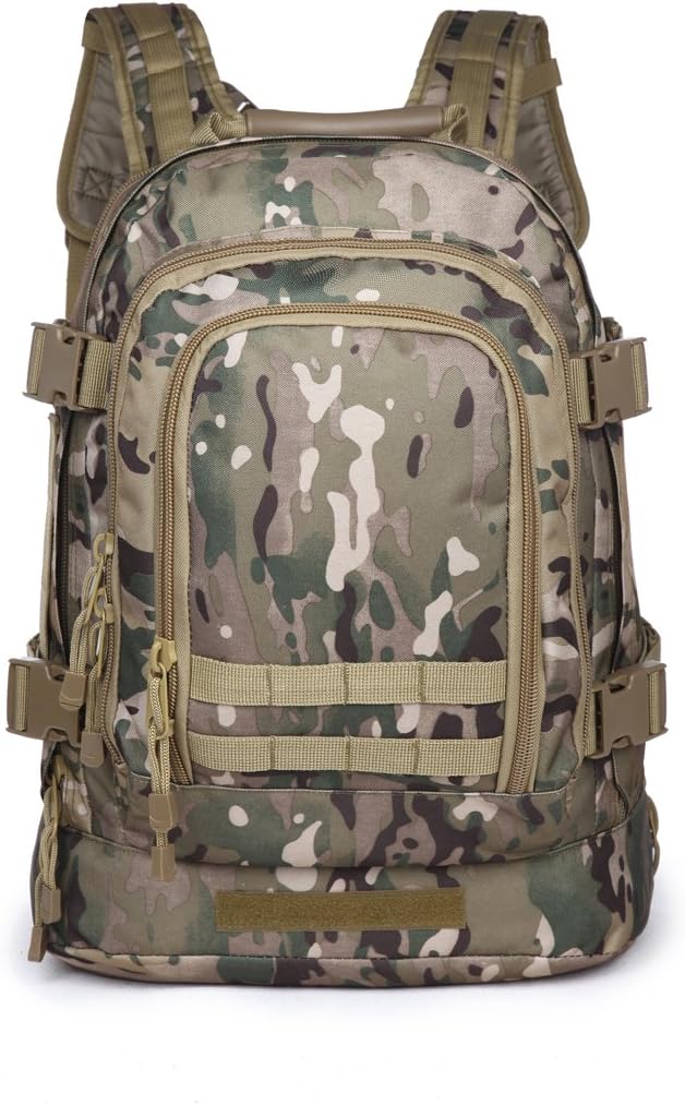 Waterproof Nylon Oxford Bag 39 to 64 L Expandable 3 Days Military Tactical Day Backpack Available