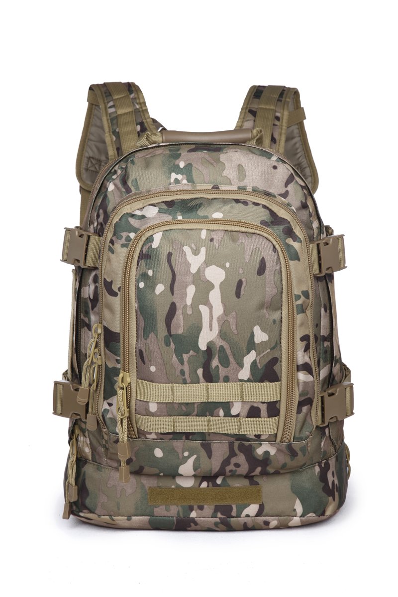 Waterproof Nylon Oxford Bag 39 to 64 L Expandable 3 Days Military Tactical Day Backpack Available