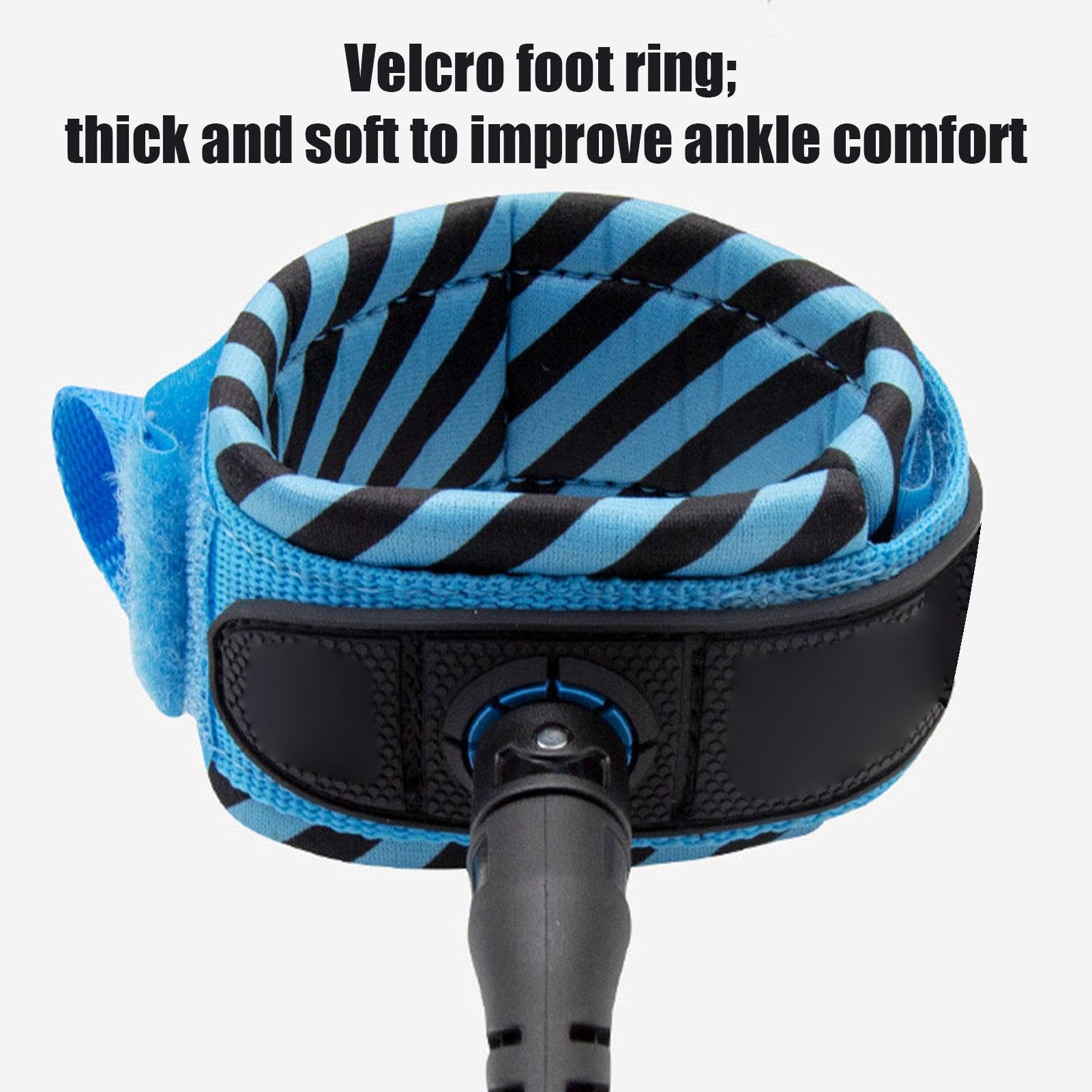 Correa de paddle board, correa de paleta tobillo | Cuerda recta para tabla de surf | Correas de tabla de surf, 6/7/8/9/10 FT cuerdas rectas para tabla de surf