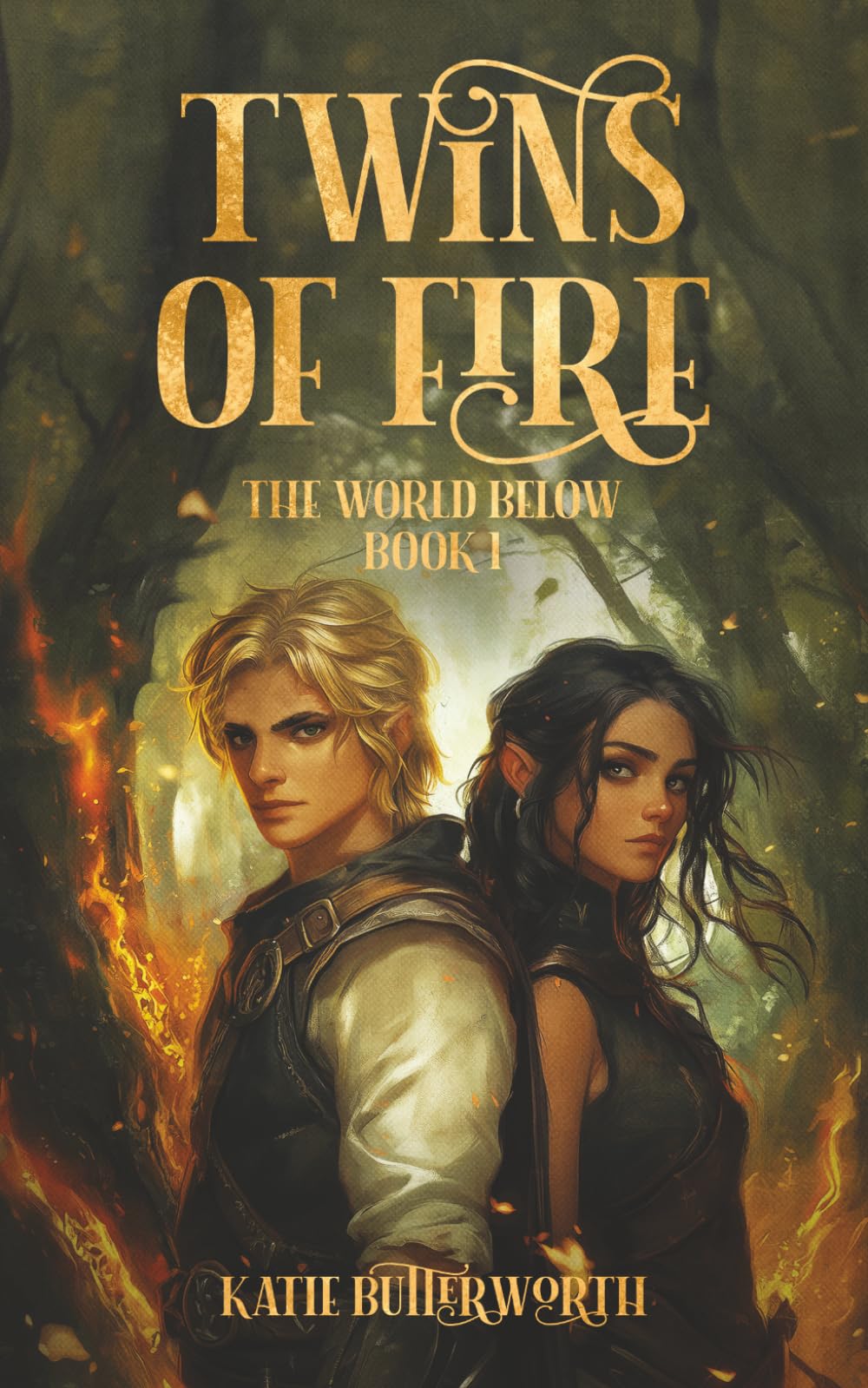 Twins of Fire: The World Below Book 1 (The World Below Series)