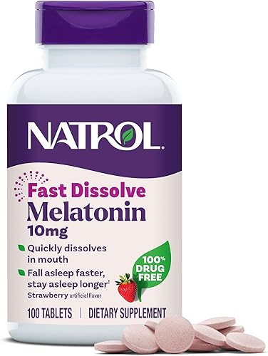 Natrol - comprimidos de melatonina de disolución rápida