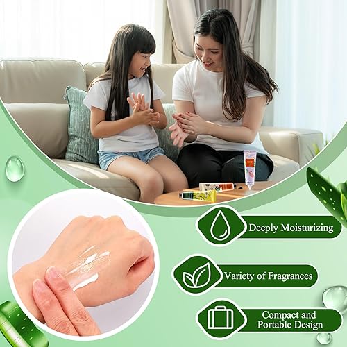 Miniatura 5 de Regalo de crema de manos a granel para mujeres y niñas, regalos para el día de la madre, mini loción hidratante para manos secas y agrietadas,