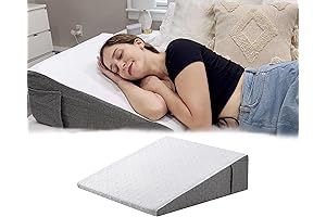 7.5" Wedge Pillow for Snoring and Sleep Relief