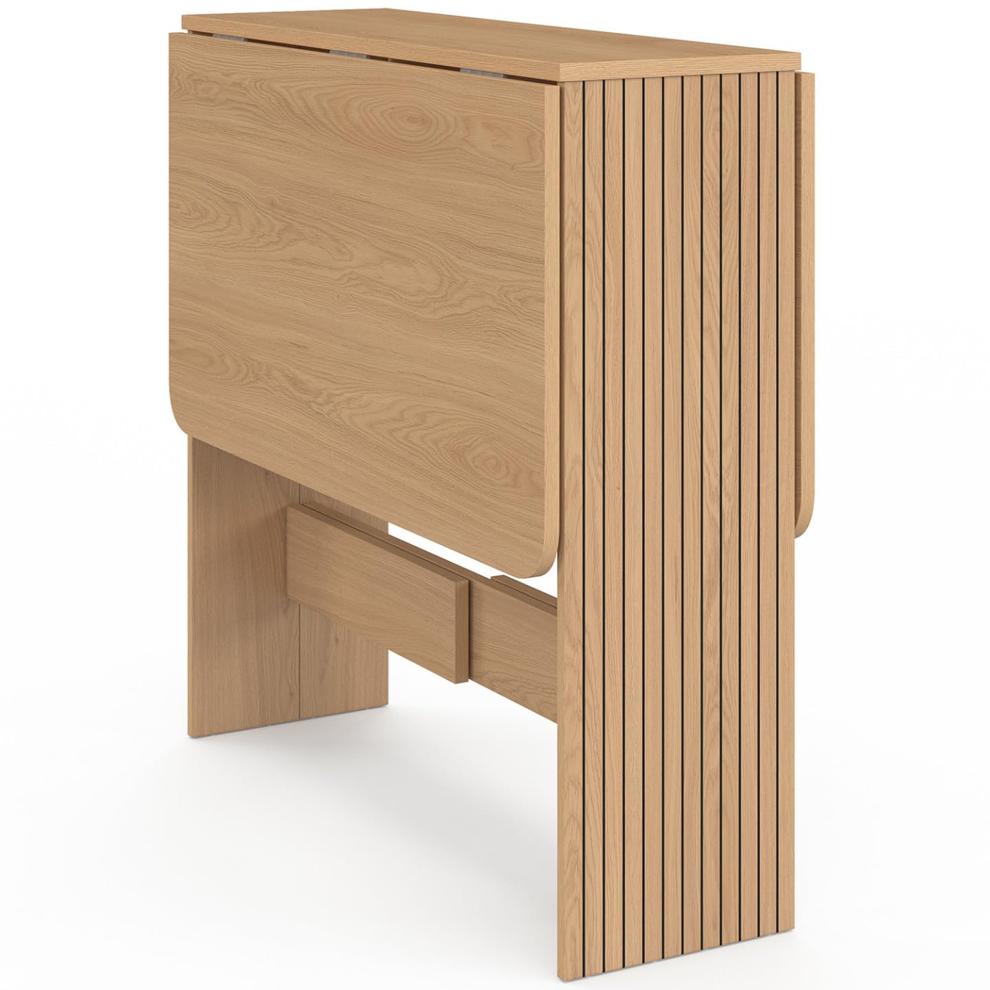 IDMarket - Table Console Pliable Juliette 2-4 Personnes 103 x 76 cm