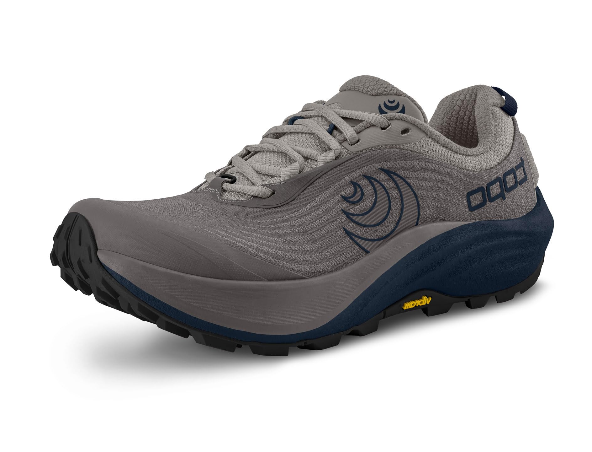 Topo Athletic Men's Pursuit 3 Comfortable Lightweight Cushioned Durable 0MM Drop Trail Running Shoes, Athletic Shoes, Grey/Navy, Size 12-picture-15