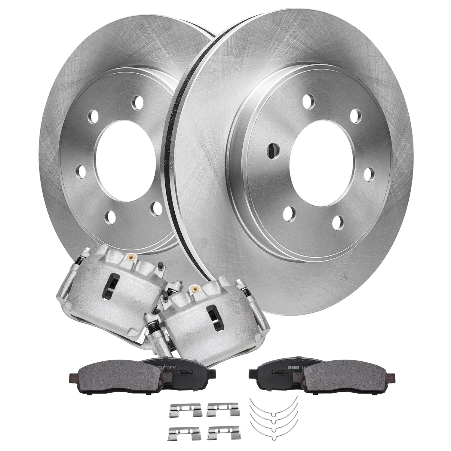 Detroit Axle - Front Brake Kit for 4WD 05-08 Ford F-150 Lincoln Mark LT