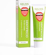 GELDIS Dentifricio Sbiancante Denti Professionale - Remineralizzante per Denti Sensibili, Azione Anticarie, 100% Vegan, 100% Riciclabile, 100 ml