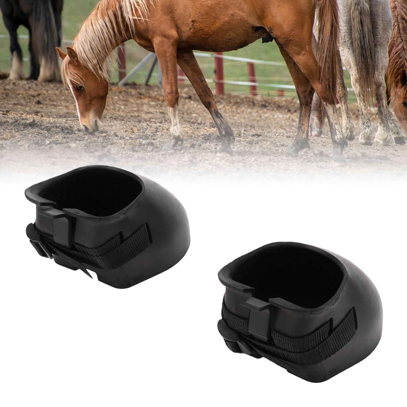 Chaussures pour Chevaux avec Sangle en Polypropylène Ajustable,