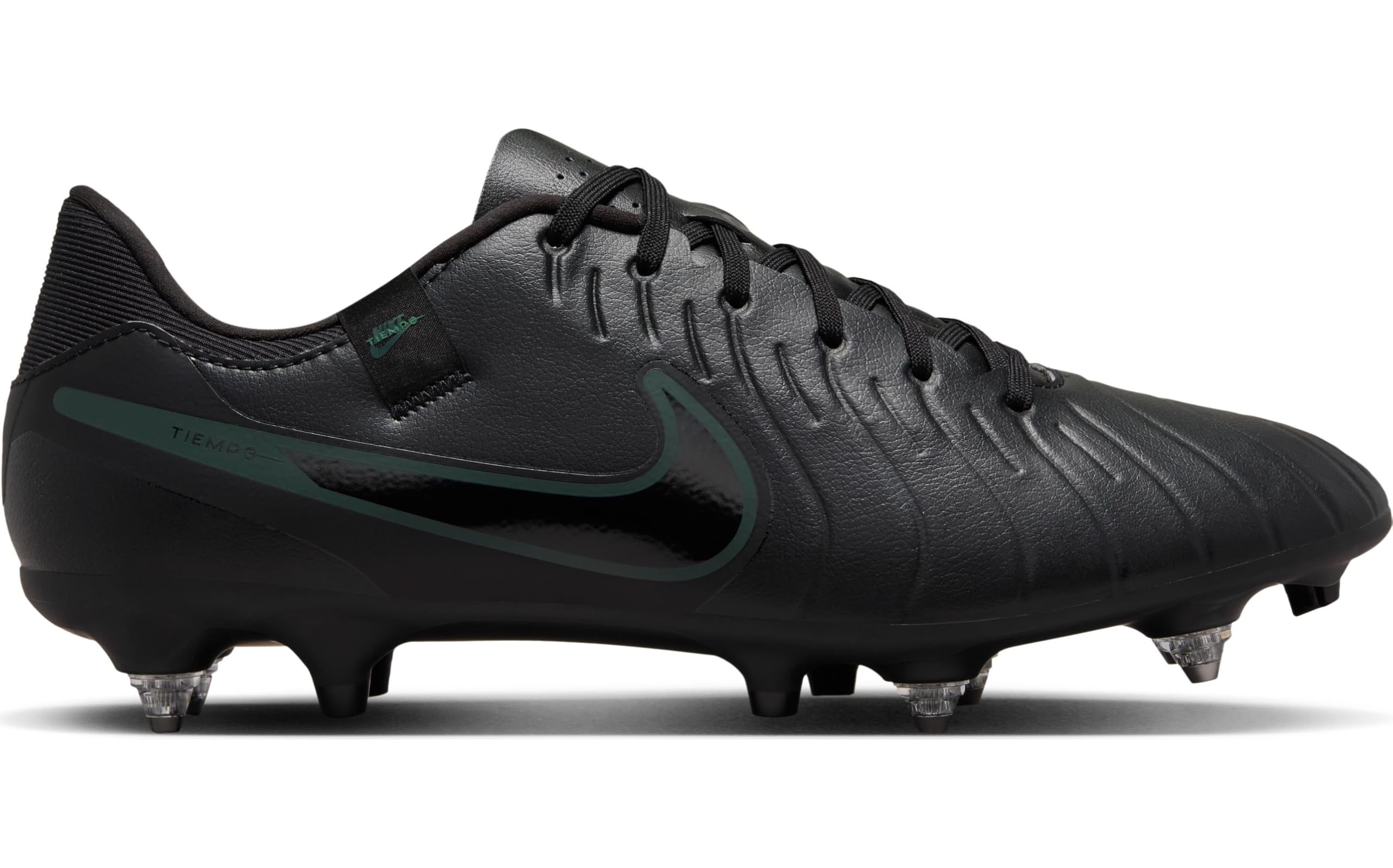 Nike DV4338-002 Tiempo Legend 10 Academy SG-PRO Anti-Clog Traction Uomo, Nero/Deep Jungle/Nero EU 43