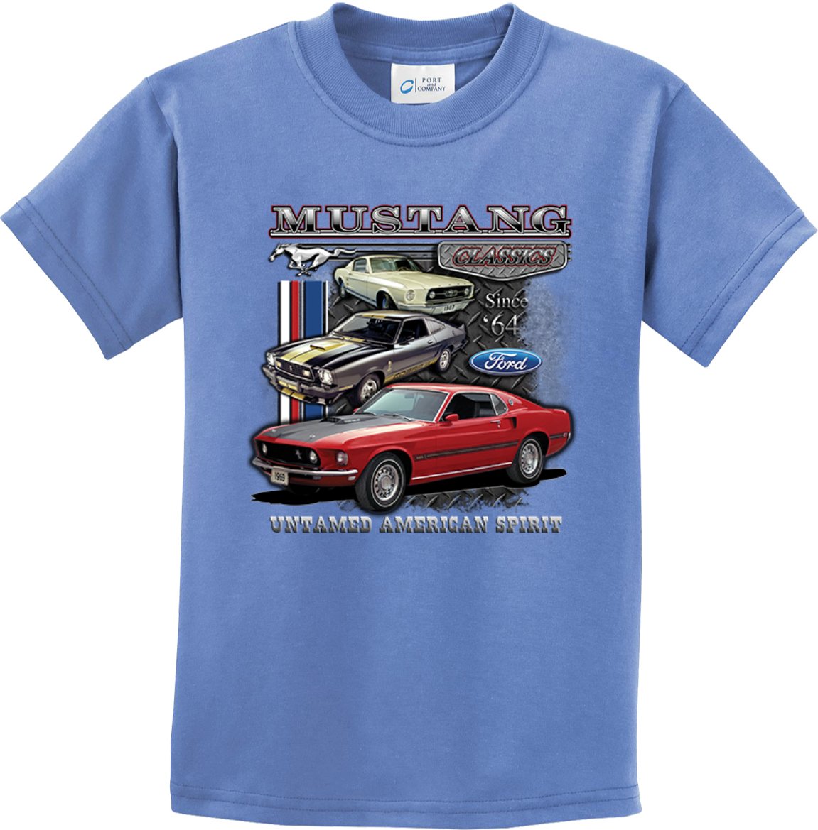 Buy Cool Shirts Kids Ford Tee Classic Mustangs Untamed Youth T-Shirt