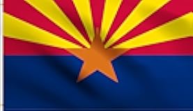 DMSE Arizona State Phoenix Setting Sun Flag 2X3 Ft Foot 100% Polyester 100D Flag UV Resistant