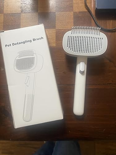 Dog & Cat Brush for Shedding — texture and fabric close-up