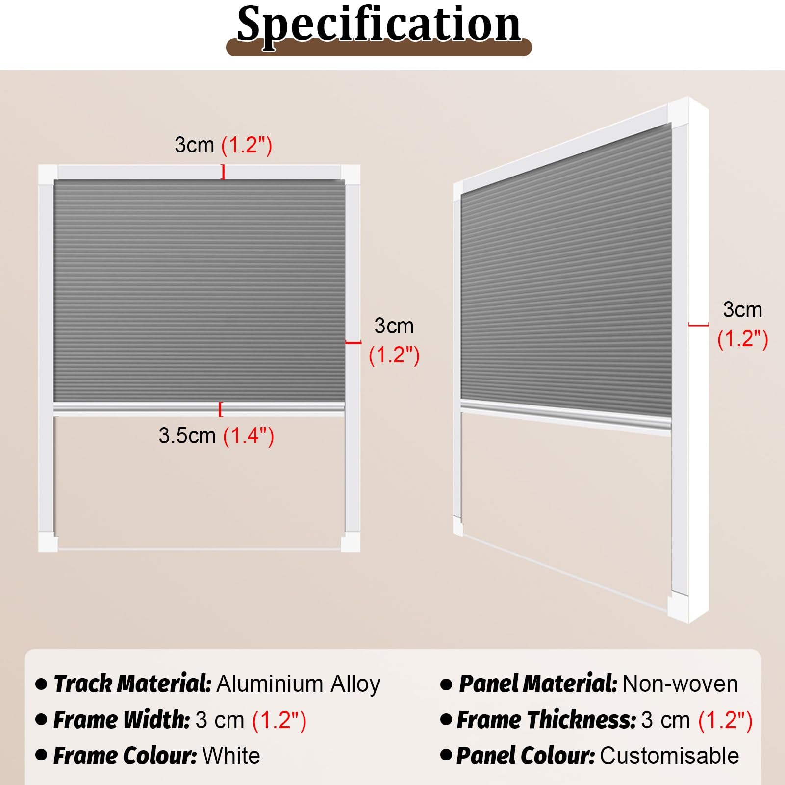 Porte Accordéon Interieur sans Perçage Trappe de Service Pliante avec Fenêtre Coulissante, Porte de Séparation Occultante Rétractable, Porte Accordéon Escamotable(70x145cm (27.6x57.1))
