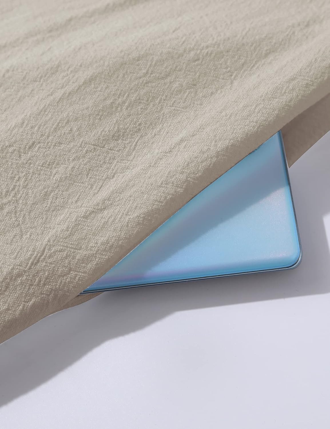 Ladyful Women's Button Down Cotton Linen Shirt Dress Long Sleeve Maxi Shirtdress Beach Summer Dress Pockets - Image 7