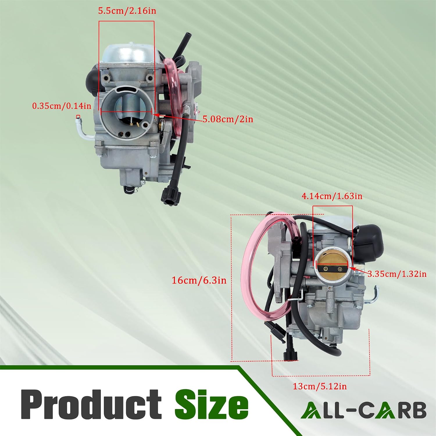 ALL-CARB Carburetor Replacement for ArcticCat 350 366 400 2008-2017 Carb