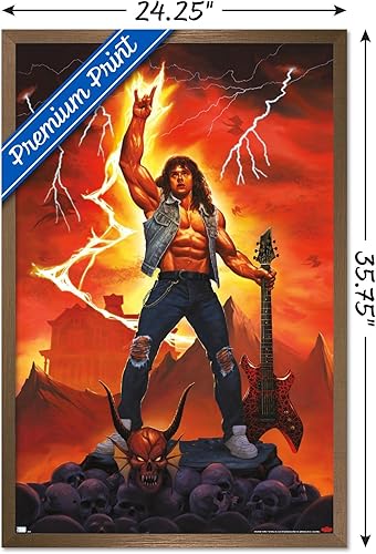 Vista 51 de Trends International Netflix Stranger Things: Season 4 - Póster de Rock On Wall de 22.375 x 34 pulgadas, versión premium sin marco
